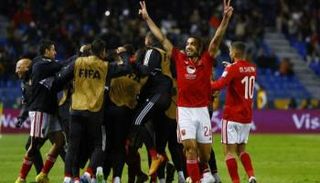 من مباراة الأهلي المصري وسياتل الأمريكي