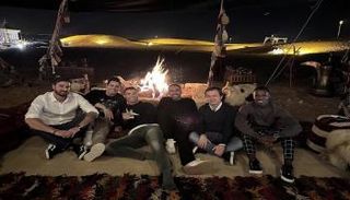 كريستيانو رونالدو يحتفل بعيد ميلاده في السعودية