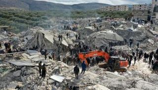 آثار زلزال تركيا