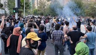 جانب من احتجاجات سابقة في إيران - أرشيفية