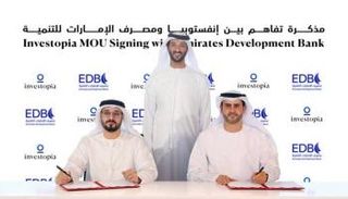 توقيع مذكرة تفاهم بين إنفستوبيا ومصرف الإمارات للتنمية