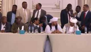 جانب من ختام ورشة العمل السودانية في القاهرة 