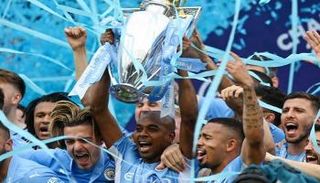مانشستر سيتي بطل الدوري الإنجليزي