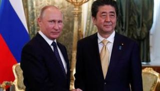 شينزو وبوتين - أرشيفية