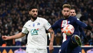 من مباراة باريس سان جيرمان ضد مارسيليا 