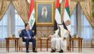 محمد بن زايد يبحث مع رئيس وزراء العراق تعزيز التعاون