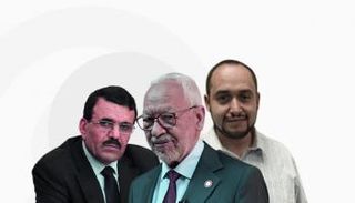 الغنوشي ونجله وعلي العريض