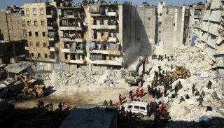 دمار كبير إثر زلزال الاثنين الماضي في سوريا