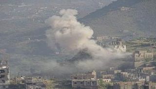 قصف حوثي سابق يستهدف مناطق في تعز .. أرشيفية