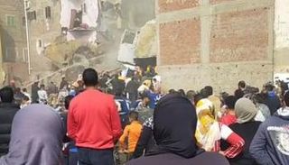 انهيار عقار دمنهور