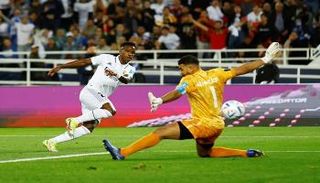 من مباراة ريال مدريد والهلال