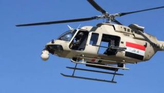 مروحية تابعة لسلاح الجو العراقي