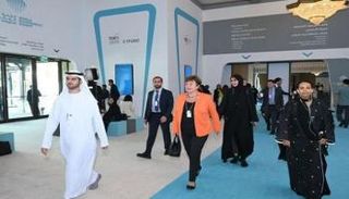 كريستالينا غورغيفا مديرة صندوق النقد الدولي بالقمة العالمية للحكومات