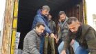 الفنانان فادي صبيح وباسم ياخور ينظمان قافلة مساعدات لمتضرري زلزال سوريا