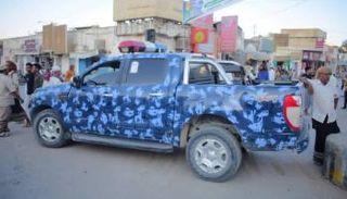 دورية أمنية لشرطة حضرموت