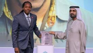 تكريم وزير تعليم سيراليون بجائزة 