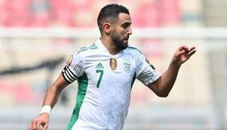 رياض محرز نجم منتخب الجزائر