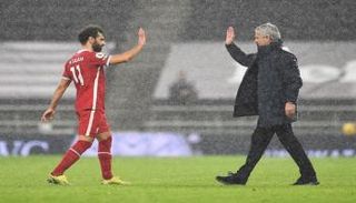 محمد صلاح وجوزيه مورينيو