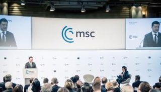 الرئيس الأوكراني يتحدث أمام نسخة سابق لمؤتمر ميونخ