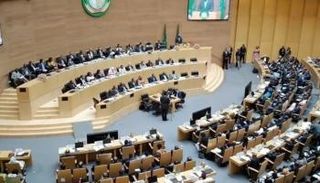 اجتماع سابق للقمة الأفريقية في أديس أبابا