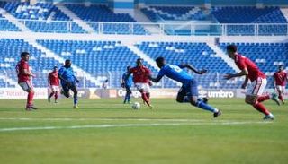 جانب من مباراة الهلال والأهلي