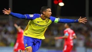 كريستيانو رونالدو نجم النصر السعودي