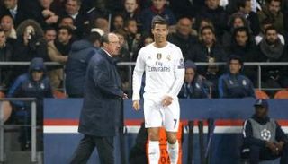 رافا بينيتيز وكريستيانو رونالدو