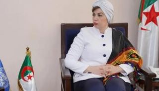 صورية مولوجي وزيرة الثقافة الجزائرية - أرشيفية