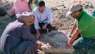 موقع اكتشاف الحفرية بالوادي الجديد في مصر