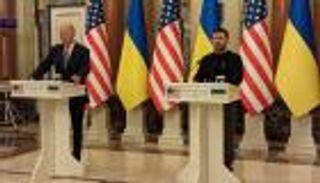 رسائل بايدن من كييف.. ماذا قال بأوكرانيا؟