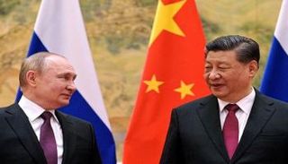 جانب من لقاء سابق بين الرئيسين الصيني شي والروسي بوتين - أرشيفية