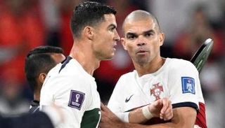 كريستيانو رونالدو وبيبي