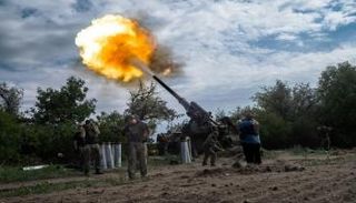 جانب من المعارك التي تشهدها أوكرانيا