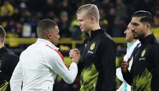 كيليان مبابي وإيرلينج هالاند