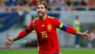 سيرجيو راموس مدافع منتخب إسبانيا