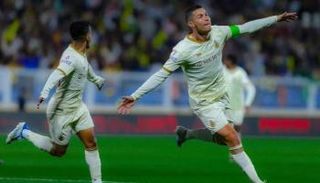 كريستيانو رونالدو نجم النصر السعودي