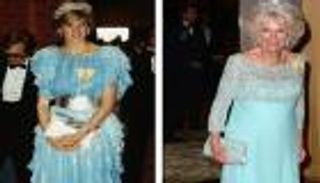 فستان تتويج كاميلا.. الأميرة ديانا في الكواليس