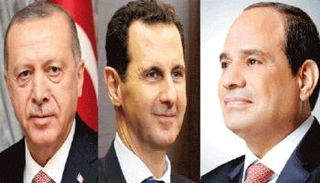 رؤساء مصر وسوريا وتركيا