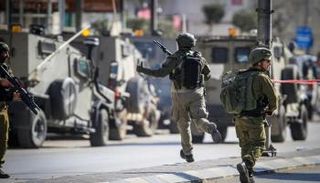 عناصر من الجيش الإسرائيلي في الضفة الغربية - أرشيفية