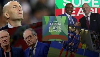 كواليس دوري السوبر الأفريقي وأزمات زيدان وبنزيما وفرنسا