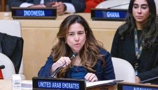 مندوبة دولة الإمارات لدى الأمم المتحدة، لانا زكي نسيبة