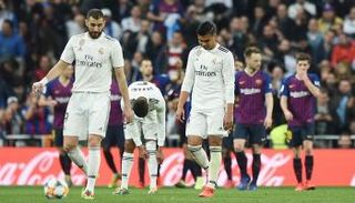 برشلونة وريال مدريد في البيرنابيو