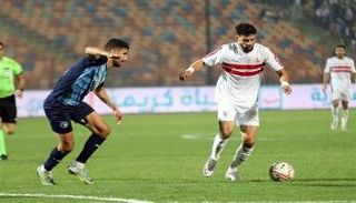الزمالك وبيراميدز - الدوري المصري