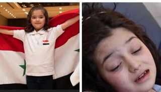 الطفلتان شام البكور وشام الشيخ محمد