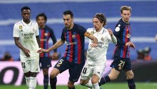 سيرجيو بوسكيتس في الكلاسيكو