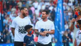 سيرجيو راموس وليونيل ميسي