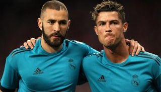 كريستيانو رونالدو وكريم بنزيما وزيدان في ريال مدريد