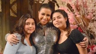 شيرين عبدالوهاب وابنتيها