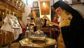 مراسم تكريس الزيت في القدس