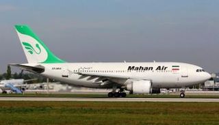 طائرة لشركة ماهان إير التابعة للحرس الثوري الإيراني - أرشيفية